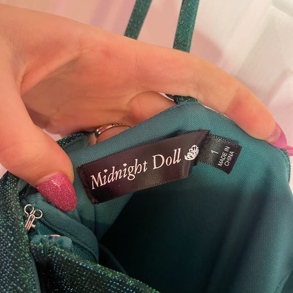 Midnight Doll green dress - Picture 5 of 6